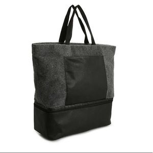 NWT DSW travel tote with shoe compartment